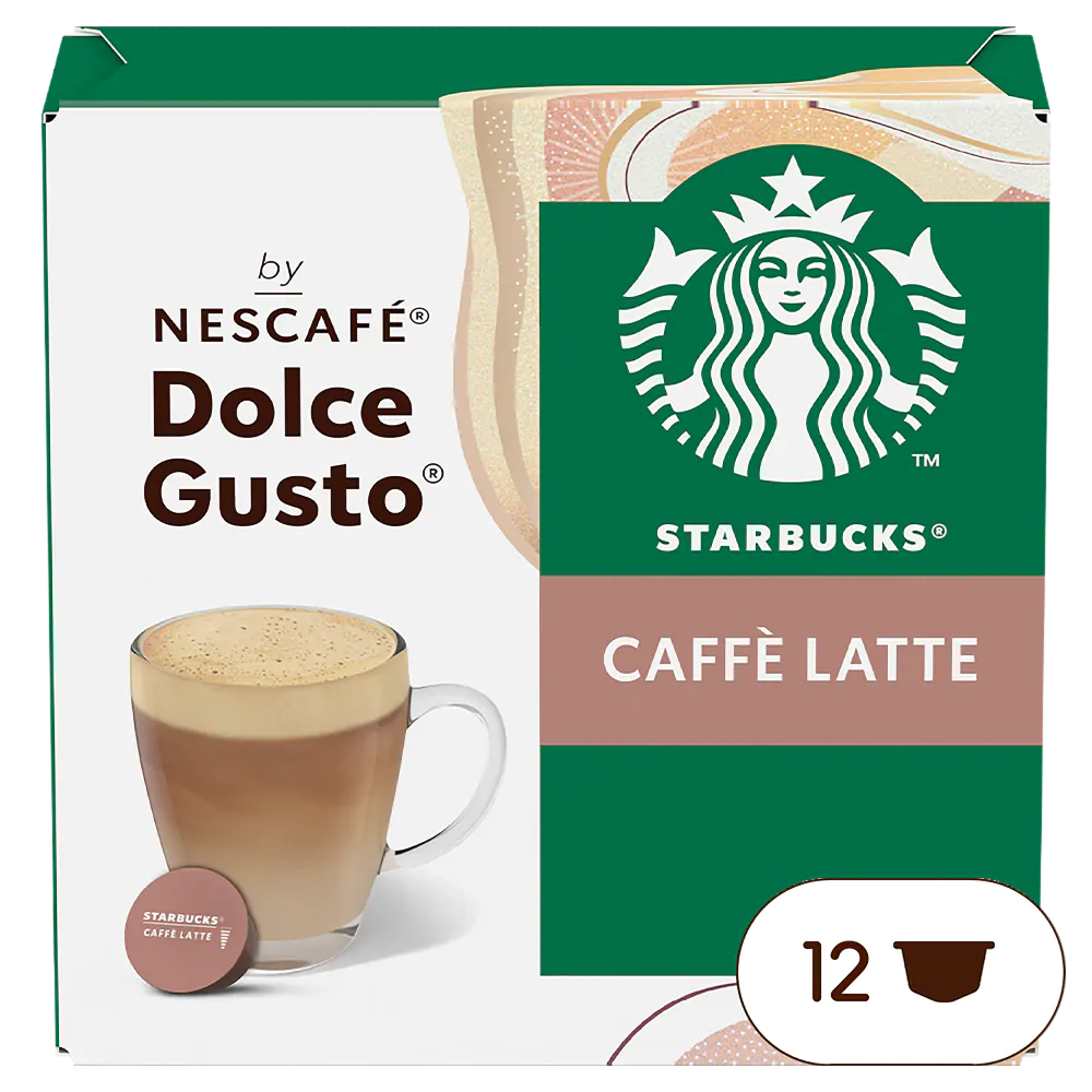 STARBUCKS® Caffè Latte Coffee Pods | NESCAFÉ® Dolce Gusto®