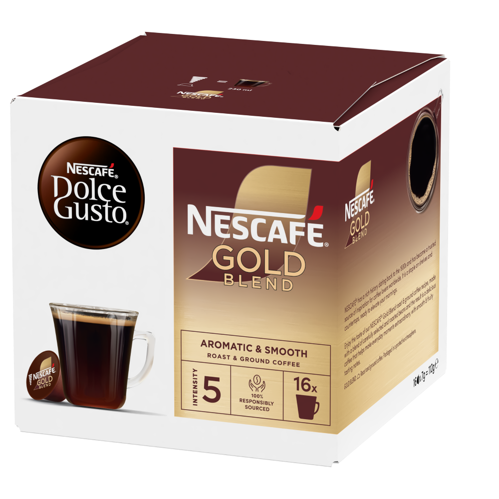 NESCAFÉ® Gold Blend Coffee Pods - 48 Pack | NESCAFÉ® Dolce Gusto®