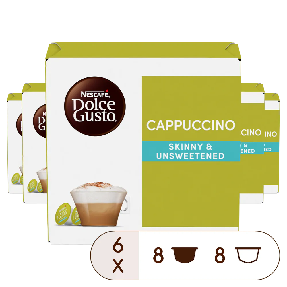 Special Skinny Cappuccino Coffee Bundle NESCAFE Dolce Gusto