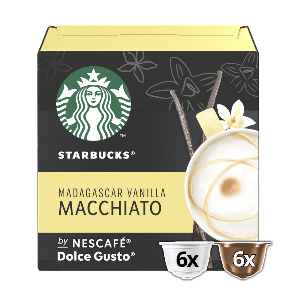 STARBUCKS® Madagascar Vanilla Macchiato | NESCAFÉ® Dolce Gusto®