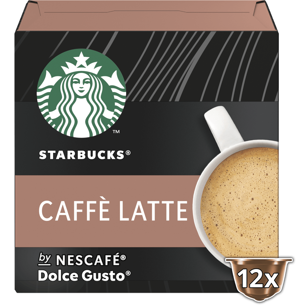 STARBUCKS® Caffè Latte Coffee Pods | NESCAFÉ® Dolce Gusto®