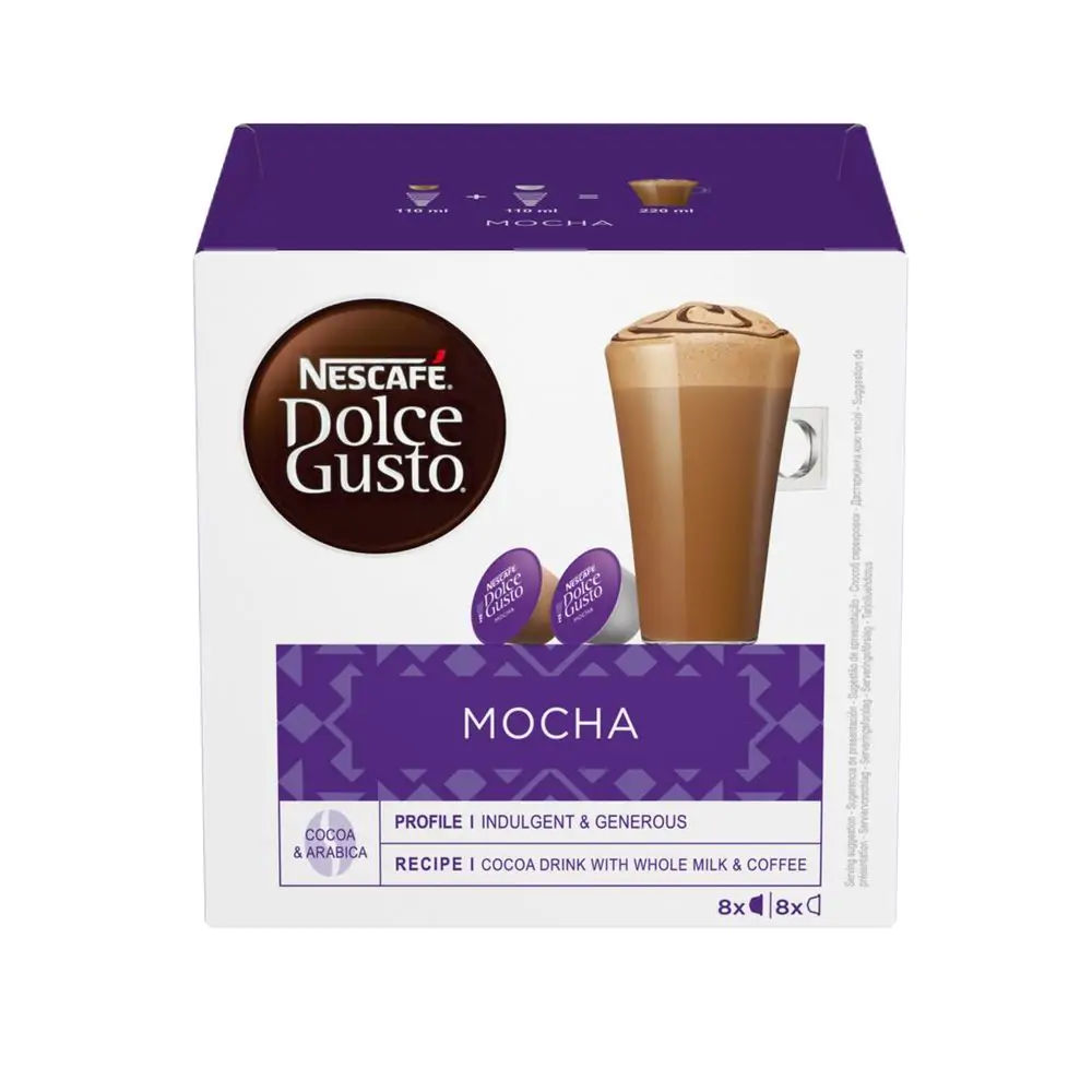 Mocha Coffee Pods NESCAFE Dolce Gusto