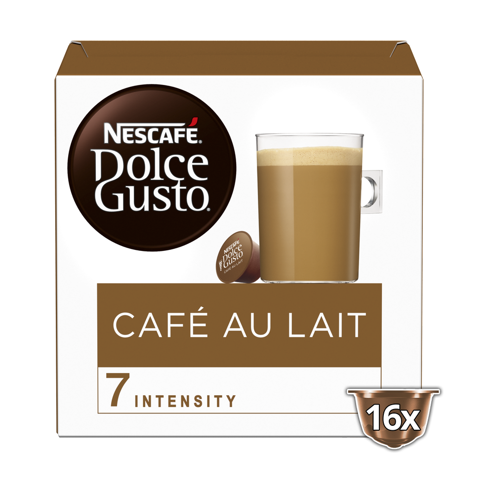 Cafe Au Lait Coffee Pods Nescafe Dolce Gusto Cafe Au Lait Coffee Pods Nescafe Dolce Gusto