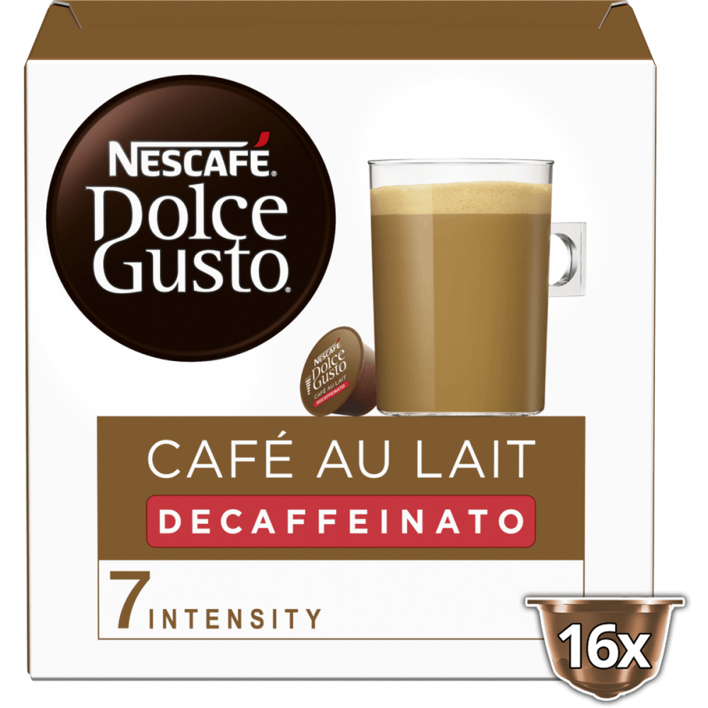 Cafe au lait decaf dolce gusto clearance