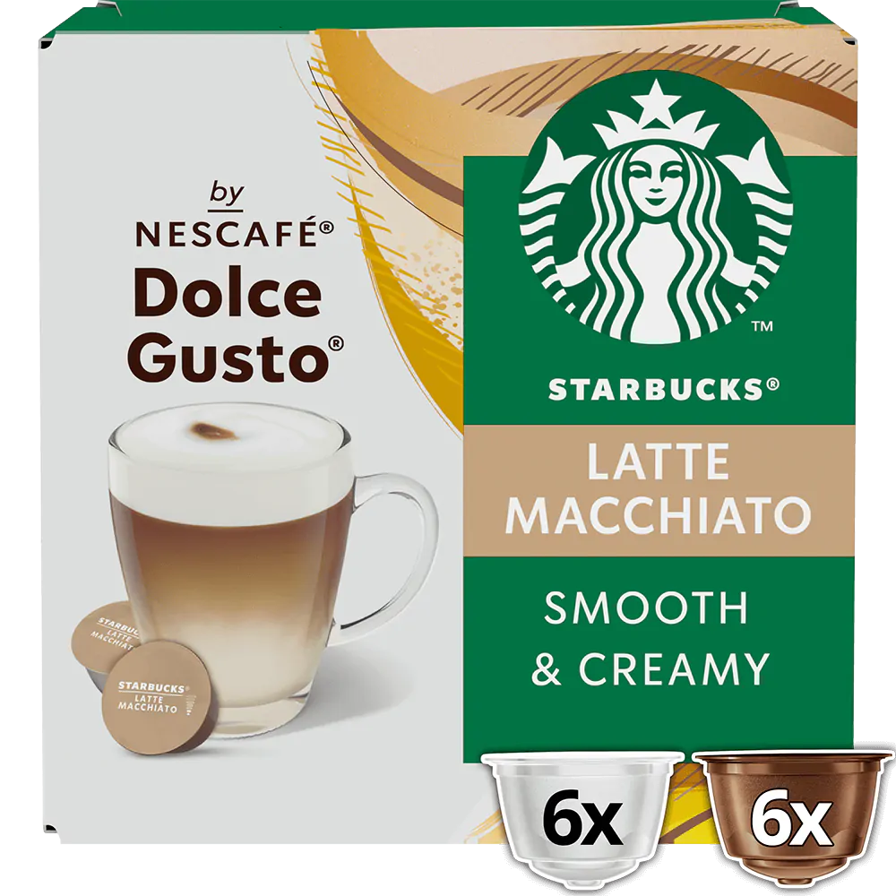 STARBUCKS® Latte Macchiato Coffee Pods