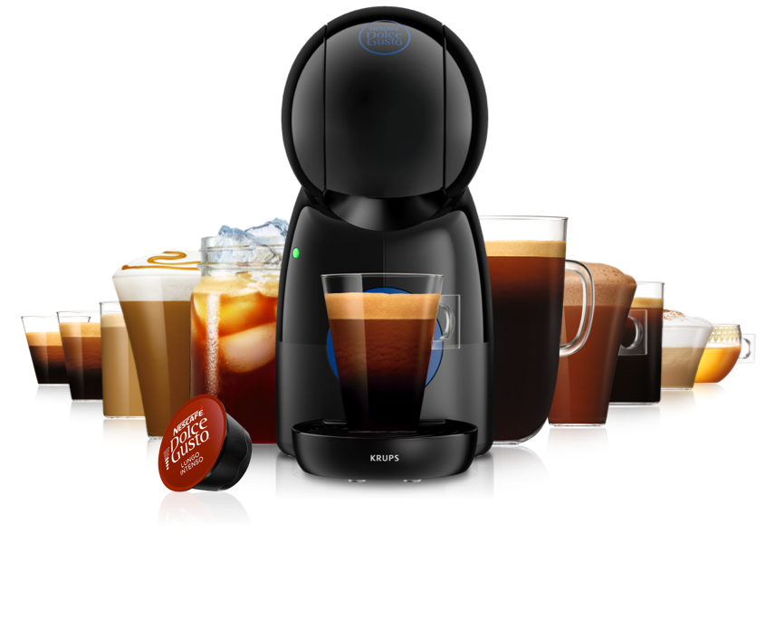 Krups Piccolo XS KP1A3- NESCAFÉ Dolce Gusto Black - Italian coffee