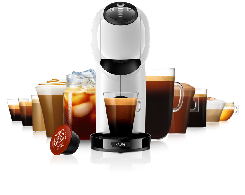 Genio S KRUPS® White Coffee Machine