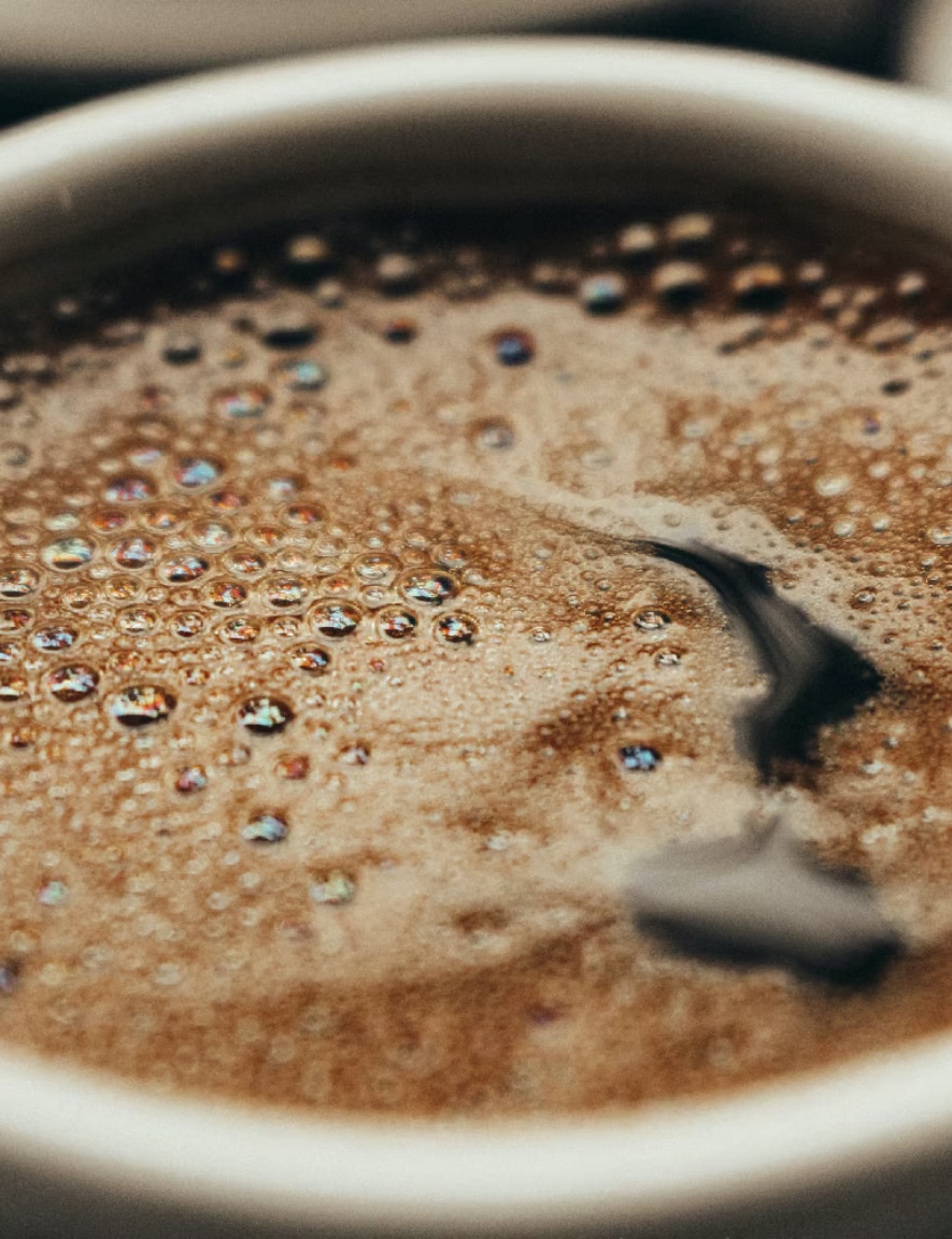 Cup of strong black coffee