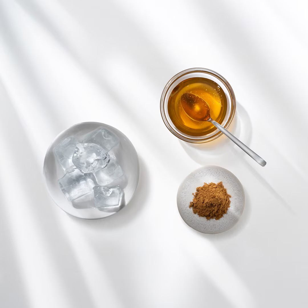 ingredients needed for making iced latte