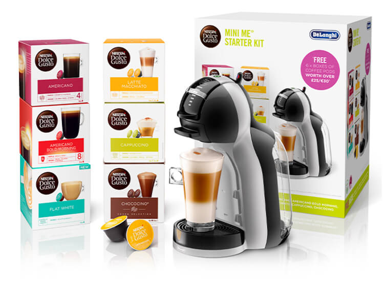 Mini Me® Starter Kit White/Black by Delonghi®