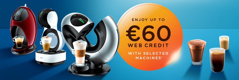 Enjoy up to €60 Web Credit