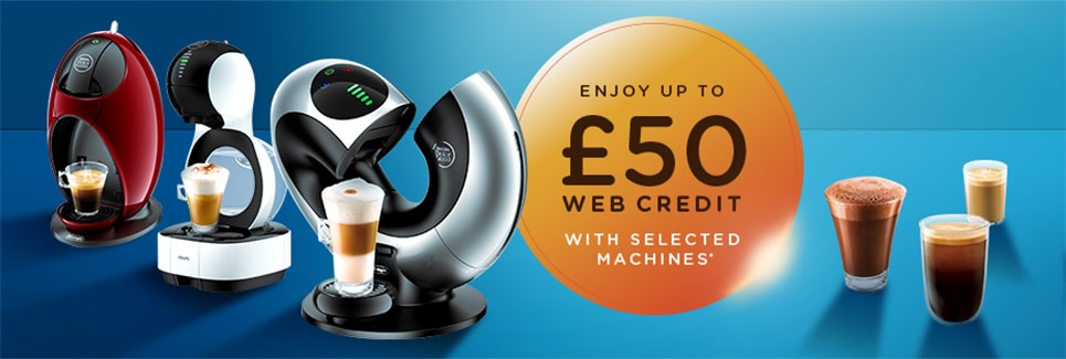 Enjoy up to £50 Web Credit